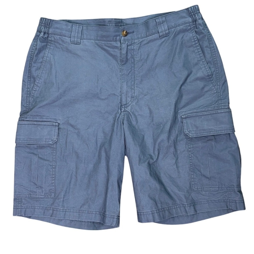 L.L.Bean Mens Outdoor Hiking Gorpcore Utility Cargo Shorts Comfort Waist 35W